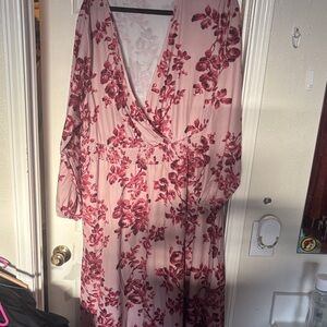 BloomChic Pink Floral Dress